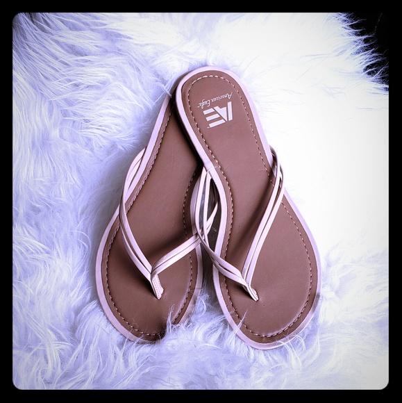 American Eagle By Payless Shoes - Lighttan Dressy Flip Flops American Eagle